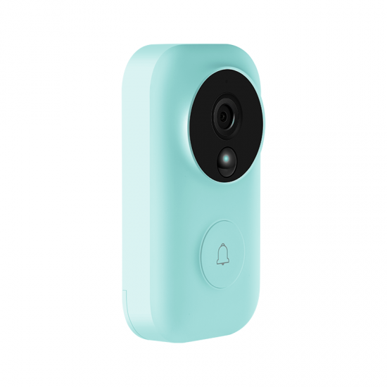 Zero AI Face Identification 720P IR Video Doorbell Set Motion Detect Intercom Free Cloud Storage Voice Charger