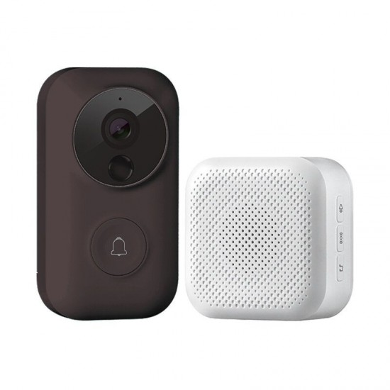 Zero AI Face Identification 720P IR Video Doorbell Set Motion Detect Intercom Free Cloud Storage Voice Charger Zero AI Face Identification 720P IR Video Doorbell Set Motion Detect Intercom Free Cloud Storage Voice Charger