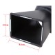 Optical Glass V1 LCD Monitor 2.8X Magnifier Eyecup Camera Sunshade Hood DSLR 500D 7D 5D