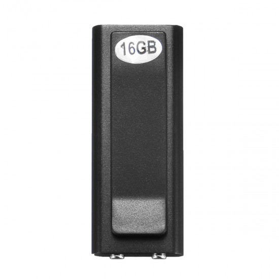 16GB Clip Voice Recorder Sound Digital Recording Audio MP3 Player