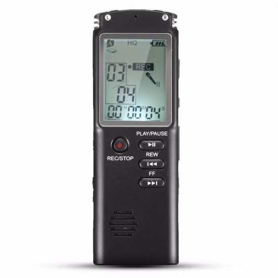 8GB Portable Rechargeable LCD Digital Audio Voice Recorder Dictaphone With MP3 Play 8GB Portable Rechargeable LCD Digital Audio Voice Recorder Dictaphone With MP3 Play