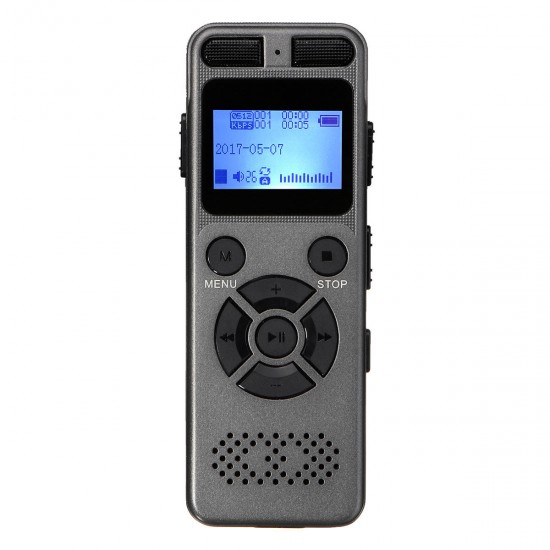 8GB Rechargeable LCD Digital Audio Sound A to B Repeat Voice Recorder Dictaphone 8GB Rechargeable LCD Digital Audio Sound A to B Repeat Voice Recorder Dictaphone