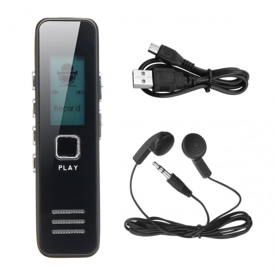 Digital Voice Recorder 20 Hour Recording MP3 Player Mini Voice Recording Pen for Lectures Meetings Interviews