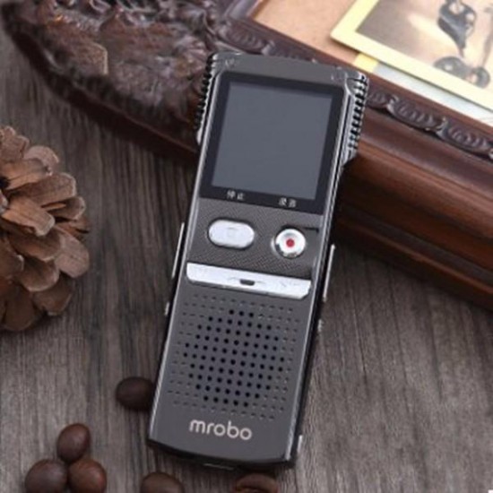 M98 8G Mini Digital Audio Sound Voice Recorder MP3 Player Dictaphone