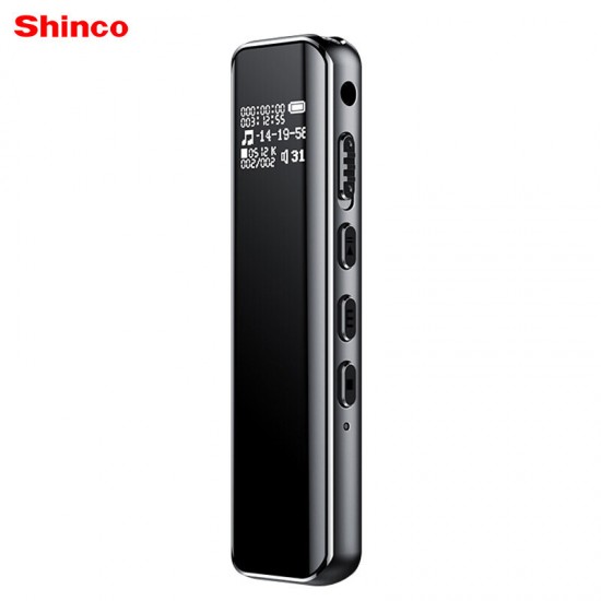 V19 16GB 32GB Professional Digital Voice Recorder Noise Reduction Audio Voice Activated Recorder for Learning Conference Interview