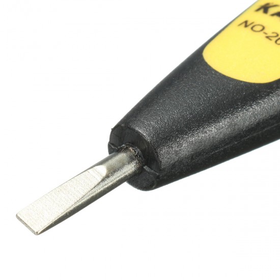 12-250V AC DC Digital Voltage Detector Tester Pen LED Light Electric Sensor 12-250V AC DC Digital Voltage Detector Tester Pen LED Light Electric Sensor