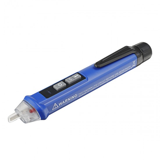 AC-03 Voltage Detectors Smart Non-Contact Tester Pen Meter AC 12-1000V Voltage Electric Sensor Test Pencil with LED Indicator and Buzzer AC-03 Voltage Detectors Smart Non-Contact Tester Pen Meter AC 12-1000V Voltage Electric Sensor Test Pencil with LED Indicator and Buzzer