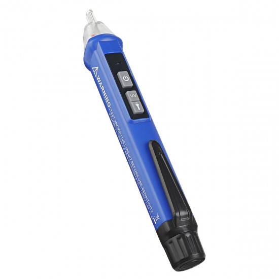 AC-03 Voltage Detectors Smart Non-Contact Tester Pen Meter AC 12-1000V Voltage Electric Sensor Test Pencil with LED Indicator and Buzzer AC-03 Voltage Detectors Smart Non-Contact Tester Pen Meter AC 12-1000V Voltage Electric Sensor Test Pencil with LED Indicator and Buzzer