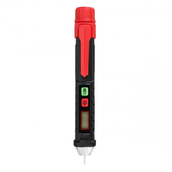 AC Non-Contact LCD Electric Voltage Tester Pen 12-1000V Detector Tester Alarm