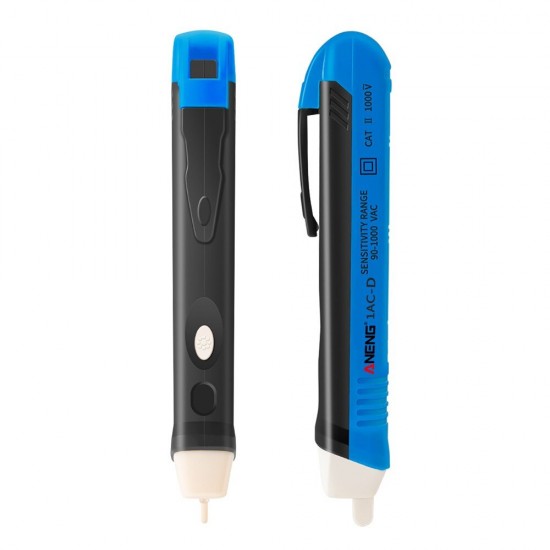 1AC-D Non-contact Induction Test Pencil AC 12-1000V Voltmeter Voltage Probe Volt Meter Electric Indicator Power Detector Tester Socket 1AC-D Non-contact Induction Test Pencil AC 12-1000V Voltmeter Voltage Probe Volt Meter Electric Indicator Power Detector Tester Socket