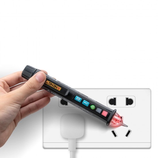 VD409B Non-contact AC Voltage Detector Tester Meter 12V-1000v Pen Style Electric Indicator LED Outlet Voltage Dectetor VD409B Non-contact AC Voltage Detector Tester Meter 12V-1000v Pen Style Electric Indicator LED Outlet Voltage Dectetor