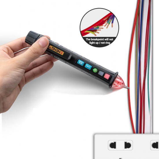VD409B Non-contact AC Voltage Detector Tester Meter 12V-1000v Pen Style Electric Indicator LED Outlet Voltage Dectetor VD409B Non-contact AC Voltage Detector Tester Meter 12V-1000v Pen Style Electric Indicator LED Outlet Voltage Dectetor