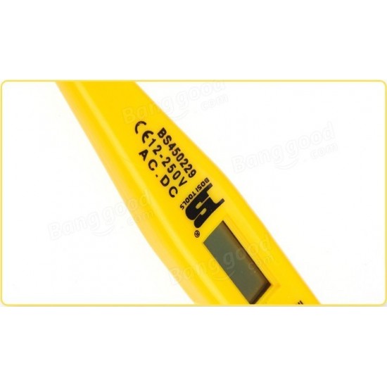 ABS Plastic Material Digital Voltage Tester Pen BS450229