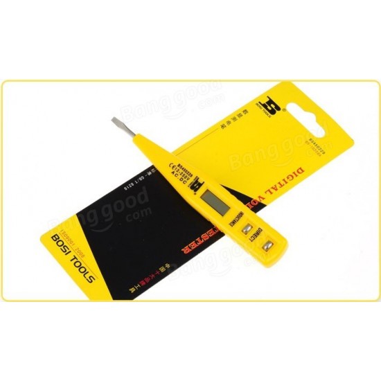 ABS Plastic Material Digital Voltage Tester Pen BS450229 ABS Plastic Material Digital Voltage Tester Pen BS450229
