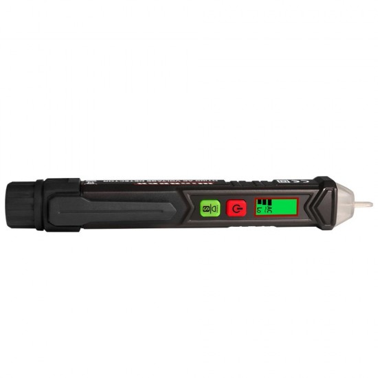 ET8900 Non-contact Voltage Tester Pen Signal Intensity Display Sensitivity Adjustable Auto Indication Live Line Null Live Detector Backlight and Auto Power Off