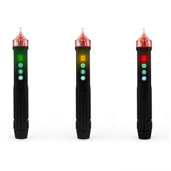 FY18C Intelligent Non Contact AC Voltage Detector Pen Tester Pen Digital 12-1000V AC Voltage Tester FY18C Intelligent Non Contact AC Voltage Detector Pen Tester Pen Digital 12-1000V AC Voltage Tester