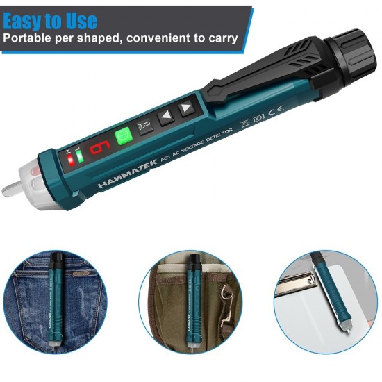 AC1 Non-Contact Voltage Test Pen AC Voltage Detectors Voltage Indicator Finder Tester Volt Meter Electric Test Pencil