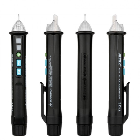 AC10 Non-contact AC Voltage Detector Tester Meter 12V-1000V Pen Voltage Detector AC10 Non-contact AC Voltage Detector Tester Meter 12V-1000V Pen Voltage Detector