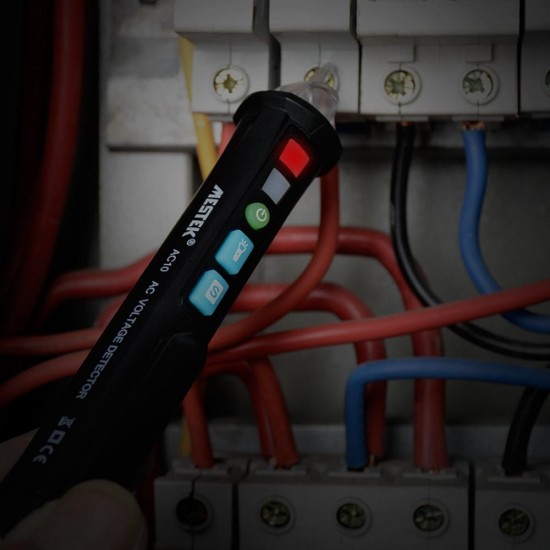 AC10 Non-contact AC Voltage Detector Tester Meter 12V-1000V Pen Voltage Detector AC10 Non-contact AC Voltage Detector Tester Meter 12V-1000V Pen Voltage Detector