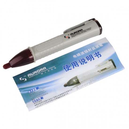 Non Contact Electric Magnetic Radiation Detector Pen EMF Tester Dosimeter