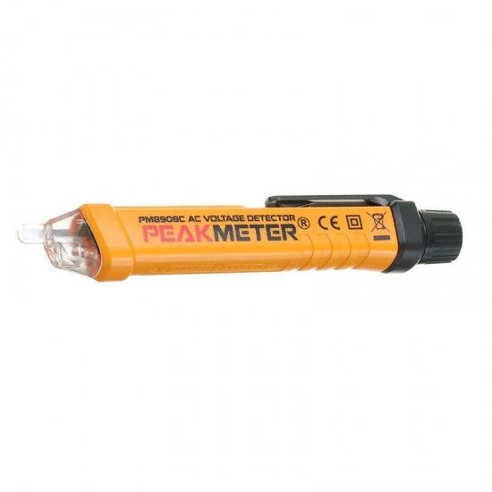 PM8908C 12V-1000V Intelligent Non-contact AC Voltage Detector Tester Detecting Pen with Flash Light PM8908C 12V-1000V Intelligent Non-contact AC Voltage Detector Tester Detecting Pen with Flash Light