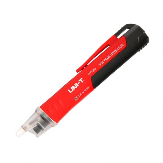 UNIT UT12D AC Voltage Detector Non Contact Voltage Pencil Stick 24V-1000V Socket Wall Electric Power Sensor Tester Pen LED