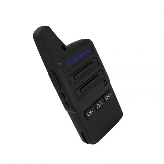 1PC Q11 2W Mini Utra Thin Handheld Radio Walkie Talkie 400-470MHz 16 Channels 3-4km USB Charging Interphone Driving Hotel Civilian Intercom