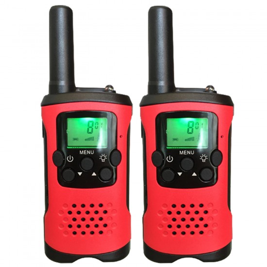 1Pairs T48 Mini Ultra Thin Walkie Talkie Intercom Driving Hotel Civilian Christmas Travel