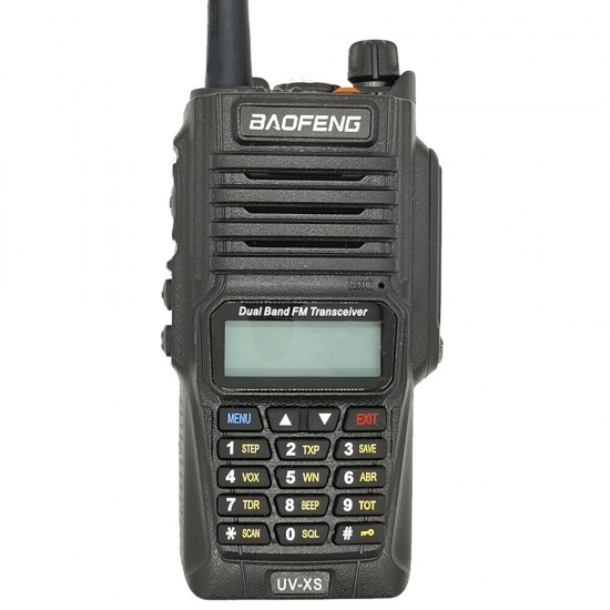 2020 UV-XS 10W Waterproof Walkie Talkie Set Portable FM Transceiver VHF UHF Black Button Two Way Radio 2020 UV-XS 10W Waterproof Walkie Talkie Set Portable FM Transceiver VHF UHF Black Button Two Way Radio