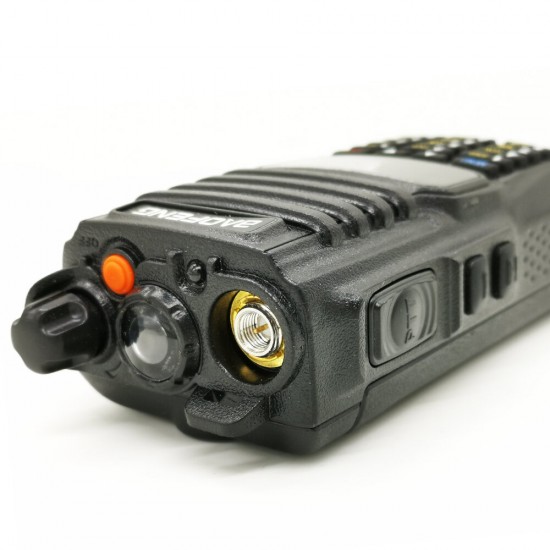 2020 UV-XS 10W Waterproof Walkie Talkie Set Portable FM Transceiver VHF UHF Black Button Two Way Radio