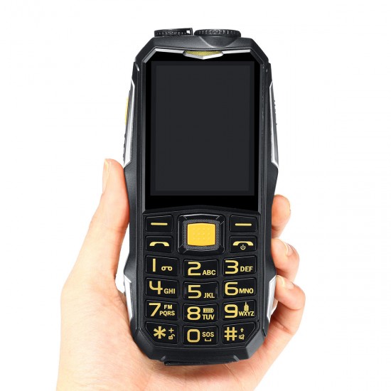 2.4inch 19800mah Rugged Phone Dual SIM GSM Walkie Talkie Standby for Smartphone FM Radio 2.4inch 19800mah Rugged Phone Dual SIM GSM Walkie Talkie Standby for Smartphone FM Radio