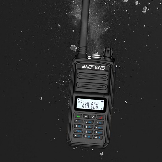 2PCS BF-S5plus 18W Waterproof UV Dual Band Handheld Radio Walkie Talkie Flashlight Hiking Interphone Black EU Plug 2PCS BF-S5plus 18W Waterproof UV Dual Band Handheld Radio Walkie Talkie Flashlight Hiking Interphone Black EU Plug