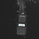 2PCS BF-S5plus 18W Waterproof UV Dual Band Handheld Radio Walkie Talkie Flashlight Hiking Interphone Black EU Plug