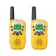 2PCS BF-T3 2W 22 Channels Radio Walkie Talkie Lightweight Flashilight Civilian Interphone Intercom