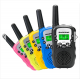 2PCS BF-T3 2W 22 Channels Radio Walkie Talkie Lightweight Flashilight Civilian Interphone Intercom