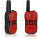 2PCS R8 Two Way Radio Walkie Talkie 22 Channels FRS GMRS UHF Handheld Kids Mini Walkie Talkie