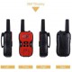 2PCS R8 Two Way Radio Walkie Talkie 22 Channels FRS GMRS UHF Handheld Kids Mini Walkie Talkie