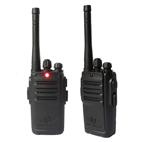 2PCS Lingyunzhi 1-100m Handheld Two Way Radio Walkie Kids Toy Walkie Talkie Set With Battery Screwdriver