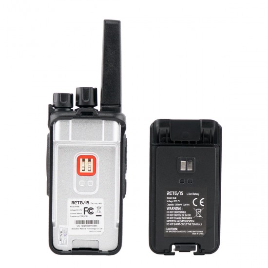 2PCS RT68 16 Channels Frequency 462 MHz Mini Ultra Light Handheld Radio Walkie Talkie Intercom