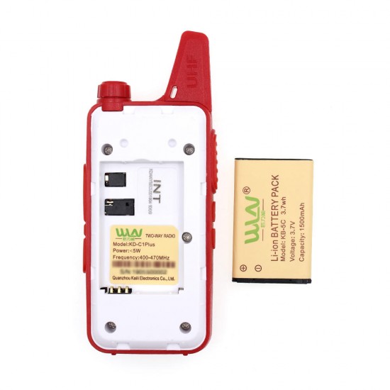 2PCS WLN KD-C1 Plus Upgrade Walkie Talkie Two Way Radio Ultra-Thin Mini USB Charger Portable Radio 2PCS WLN KD-C1 Plus Upgrade Walkie Talkie Two Way Radio Ultra-Thin Mini USB Charger Portable Radio