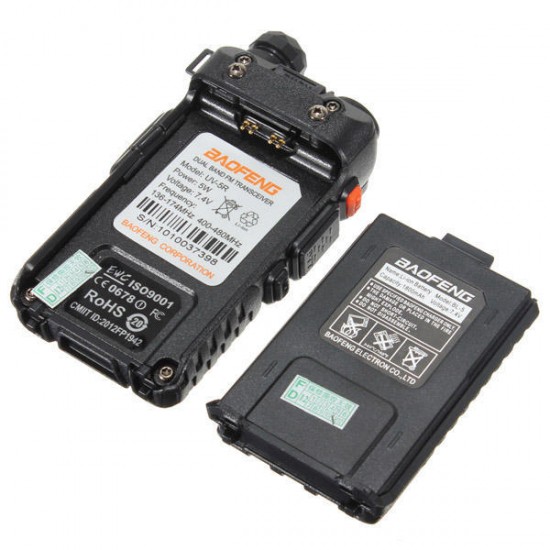 2Pcs UV-5R Dual Band Handheld Transceiver Radio Walkie Talkie 2Pcs UV-5R Dual Band Handheld Transceiver Radio Walkie Talkie