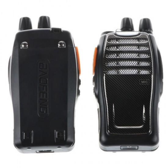 2Pcs BF-A5 5W 16CH Walkie Talkie UHF 400-470MHz FM Ham Two-way Radio 2Pcs BF-A5 5W 16CH Walkie Talkie UHF 400-470MHz FM Ham Two-way Radio