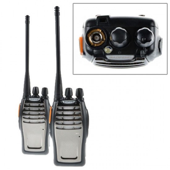 2Pcs BF-A5 5W 16CH Walkie Talkie UHF 400-470MHz FM Ham Two-way Radio 2Pcs BF-A5 5W 16CH Walkie Talkie UHF 400-470MHz FM Ham Two-way Radio