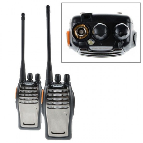 2Pcs BF-A5 5W 16CH Walkie Talkie UHF 400-470MHz FM Ham Two-way Radio