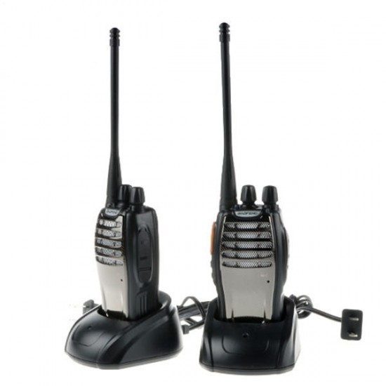 2Pcs BF-A5 5W 16CH Walkie Talkie UHF 400-470MHz FM Ham Two-way Radio 2Pcs BF-A5 5W 16CH Walkie Talkie UHF 400-470MHz FM Ham Two-way Radio