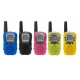 2Pcs BF-T3 Radio Walkie Talkie UHF462-467MHz 8 Channel Two-Way Radio Transceiver Built-in Flashlight 5 Color for Choice