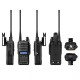 2Pcs UV-9R Plus 10W Upgrade Version Two Way Radio VHF UHF Walkie Talkie for CB Ham AU Plug