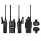 2Pcs UV-9R Plus 5W Upgrade Version Two Way Radio VHF UHF Walkie Talkie for CB Ham EU Plug