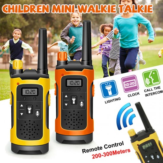 2Pcs Children Wireless Walkie Talkie Long Range Kid Set Electronic Toys 2Pcs Children Wireless Walkie Talkie Long Range Kid Set Electronic Toys