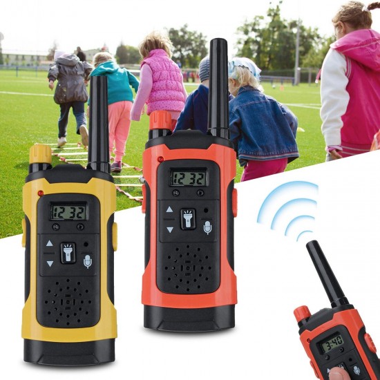 2Pcs Children Wireless Walkie Talkie Long Range Kid Set Electronic Toys